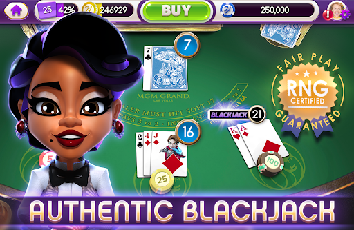 myVEGAS BlackJack 21 Card Game 6