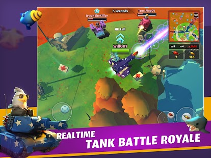 PvPets: Tank Battle Royale Gam Screenshot