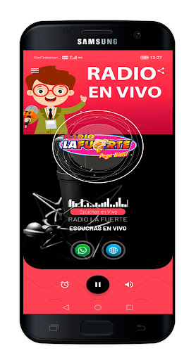 Radio la Fuerte Screen 2