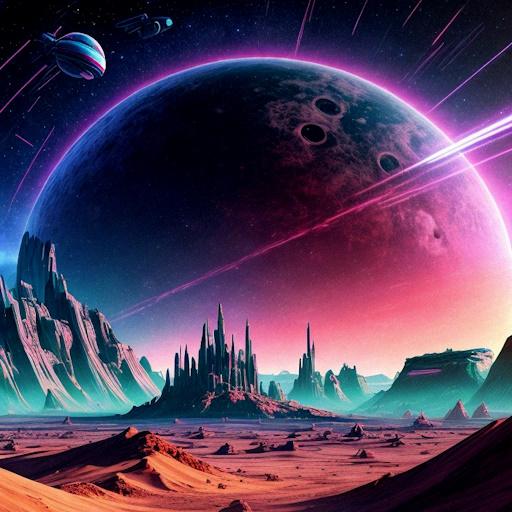 Space Fantasy Art Wallpaper logo