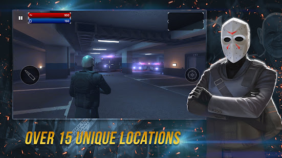 Trộm cướp vũ trang: TPS 3D Trò chơi bắn súng bắn tỉa