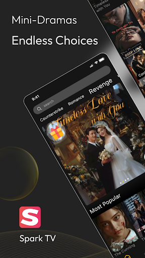 Android application SparkDrama screenshort