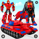 Cover Image of 下载 Flying Tank Robot Lion Game 10.6.1 APK