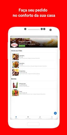 Android application Restaurante Gonçalves screenshort