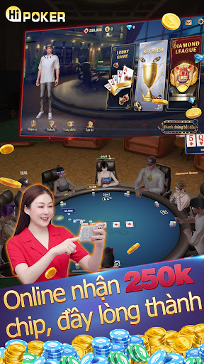 Hi Poker 3D:Tiến Lên, Texas Mod Full Tính Năng