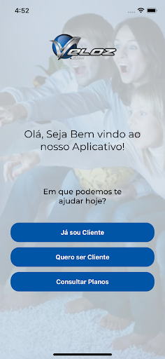 Android application Provedor Veloz screenshort