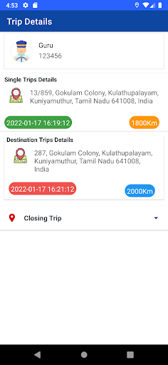 Aathi Transport Driver App