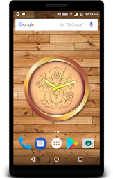 Ganesh Clock Live Wallpaper