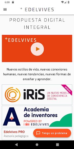 Android application +Edelvives screenshort