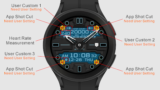 IWF Anoetic II watch face screenshot 1
