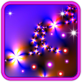 Flowers Neon Free 3D LWP icon