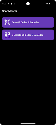 Android application ScanMaster-QR&bar code scanner screenshort