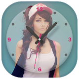 Photo Analog Clock Live WP icon