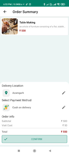 Tito Service Provider Screen 2