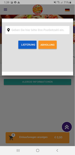 Der Pizzaservice Straubing Screen 3