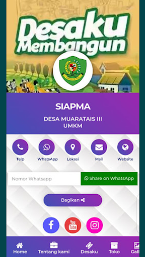 Android application SIAPMA TAPSEL screenshort