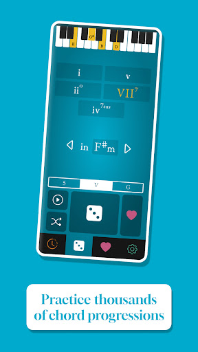 Android application Chordspin - Practice Chords screenshort