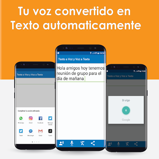 Android application Texto a Voz y Voz a Texto 📣 screenshort
