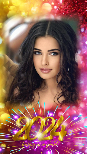 New Year Photo Frame 2024 Screen 2