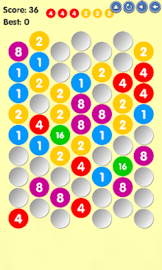 Bubble Connect - Drop Number - Screenshot 1