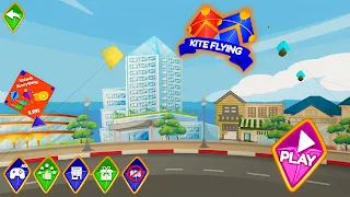 Pipa Layang Kite Flying Game - Screenshot 1