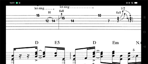 ワンタップで楽譜、マンガ、紙芝居などを閲覧。