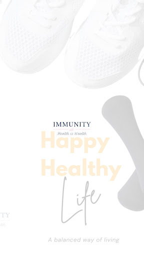 Android application Immunity Coach screenshort