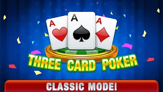 Game screenshot 3 Card Poker - Classic Games mod apk
