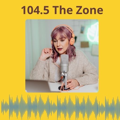 104.5 The Zone logo