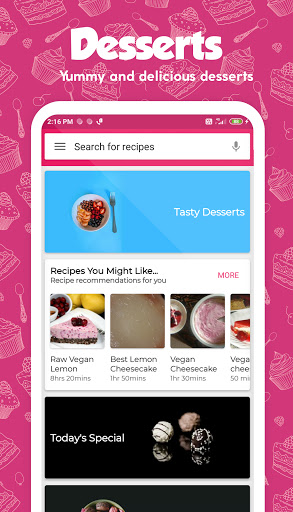 Dessert Recipes 48.0.0 APK screenshots 1
