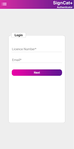 Android application SignCat+ screenshort