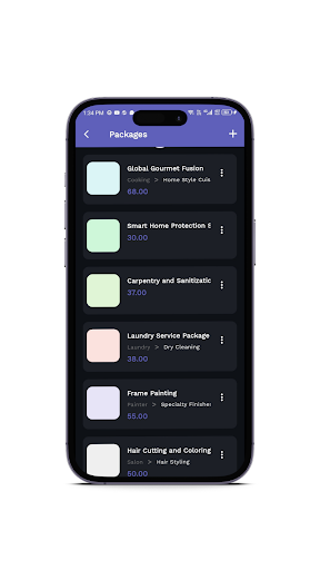 Android application Uzman Yeknisyen screenshort