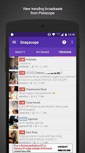 Snagscope Screenshot