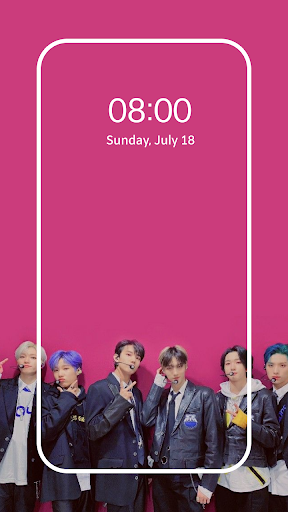 Android application P1Harmony (K-pop) HD Wallpaper screenshort