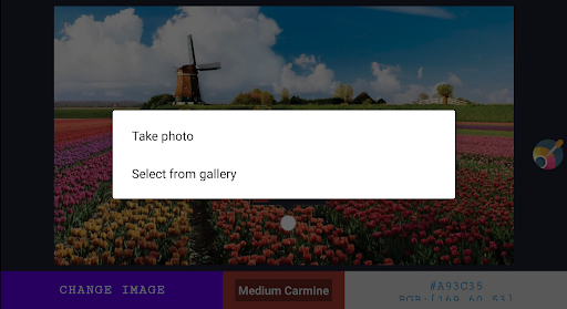 Identify color & recognizer Screen 2