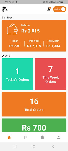 Raala Deliver Screen 3