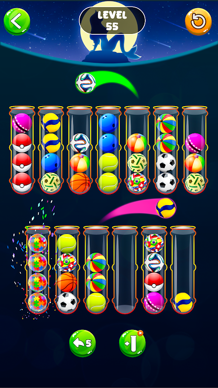 Football Sort Bubble Ball Sort MOD APK 05