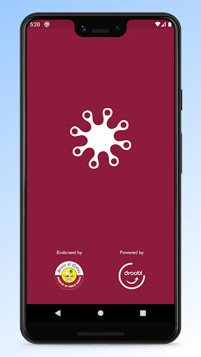Android application COVI screenshort