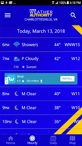 CBS19 Weather Authority Screen 2
