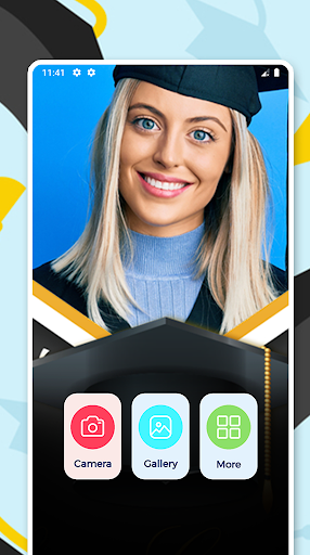 Android application Graduation Photo Frames Editor screenshort