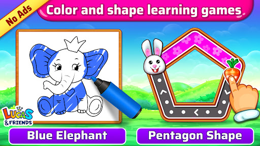 Screenshot of Color Kids: Coloring Games
