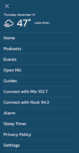 Nomadic Radio Screen 3
