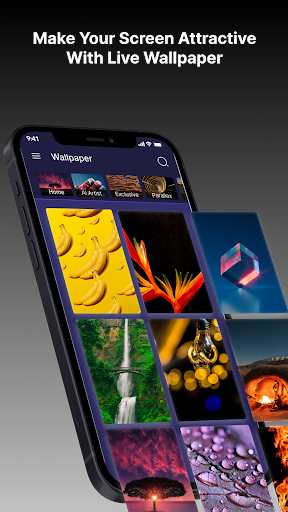 Android application Live Wallpaper: HD Wallpaper screenshort