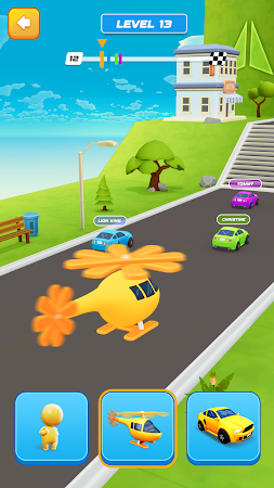 Game screenshot Shape Transform Race hack
