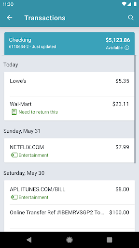 App screenshot