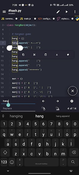 Acode - code editor | FOSS 1.8.7 APK + Мод (Unlimited money) за Android