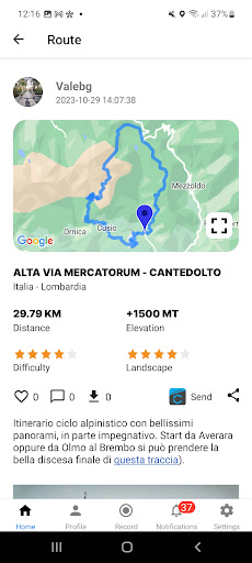 Training Camp: MTB routes Screenshot 4 - AppWisp.com