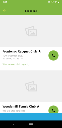 Frontenac Family of Clubs Screen 3