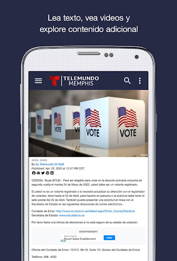 Telemundo Memphis Screen 3