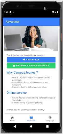CampusJeunes Screen 3